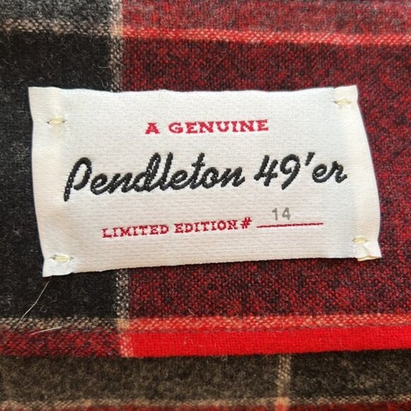 Limited Edition Pendleton 49er wool jacket shirt - Picture 6 of 6